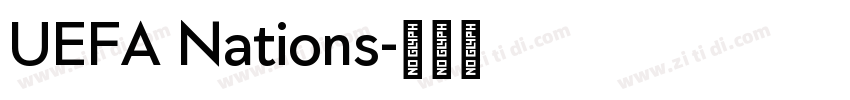 UEFA Nations字体转换